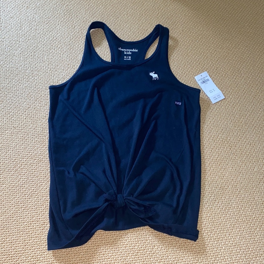 Navy knot tank from Abercrombie Kids!